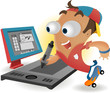 Fun Designer with tablet