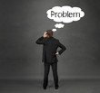 Mann mit Problem