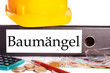 Foto: Aktenordner und Schutzhelm - Baumängel Aktenordner und Schutzhelm - Baumängel