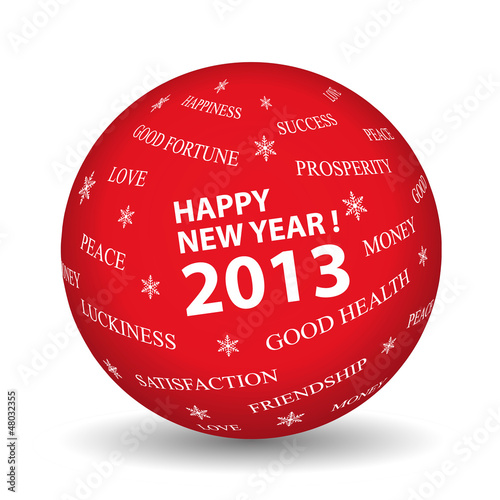 Vector: Happy New Year Happy New Year