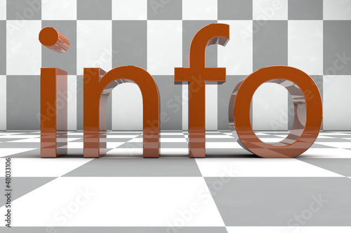 Photo: info - 3D rendering info - 3D rendering