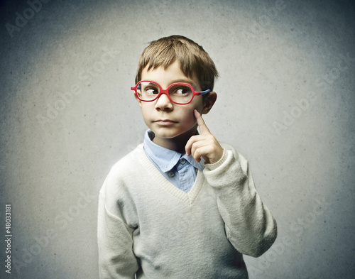 Photo: Thinking Child Thinking Child