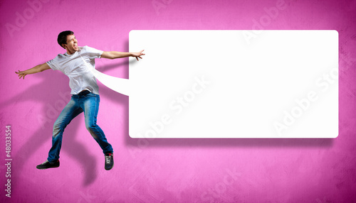 Photo: Modern style dancer posing Modern style dancer posing
