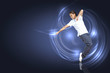 Modern style dancer
