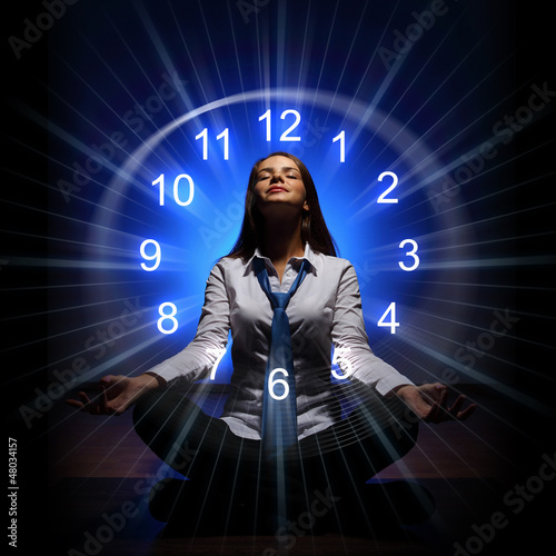 Photo: Clock. time concept Clock. time concept