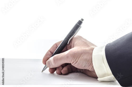 Photo: Writing hand Writing hand