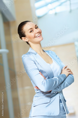 Photo: portrait of a confident young businesswoman portrait of a confident young businesswoman