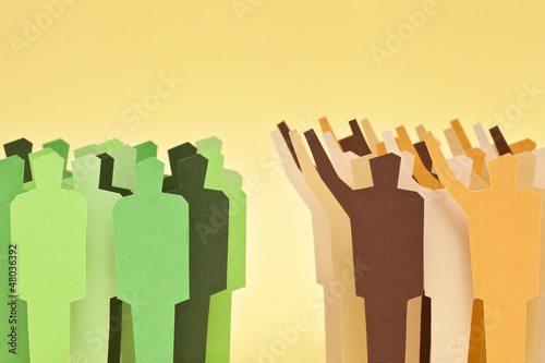 Photo: Groups on disagreement Groups on disagreement