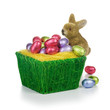 Photo: Easter eggs and bunny Easter eggs and bunny