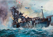Battle in the sea