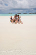 happy family on vacation