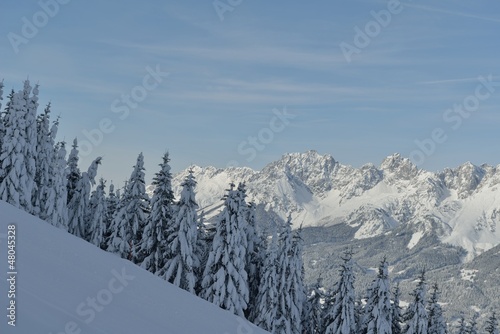 Photo: mountain winter landscape mountain winter landscape