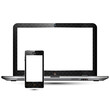 high detailed laptop & smart phone