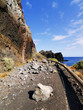 Rock Fall on the Road, Hierro, Canary Islands
