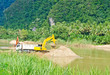 Dredging the canal...