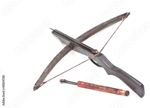 Photo: Ancient crossbow.. Ancient crossbow..
