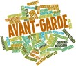 Word cloud for Avant-garde