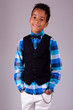 Portrait of a cute african american little boy