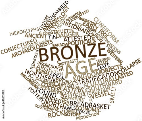 Illustration: Word cloud for Bronze Age Word cloud for Bronze Age