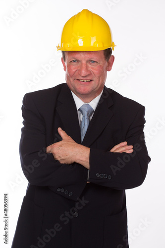Photo: erfolgreicher Bauleiter erfolgreicher Bauleiter