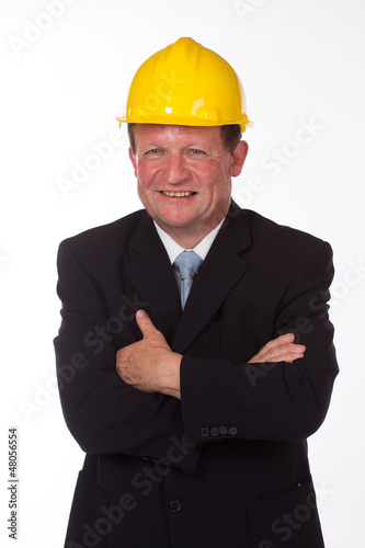 Photo: erfolgreicher Bauleiter erfolgreicher Bauleiter