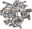 Word cloud for Football War