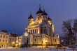 Alexander-Newski-Kathedrale im Abendlicht