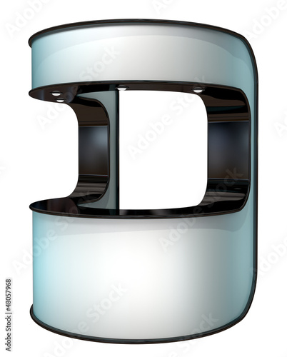 Illustration: white plastic kiosk white plastic kiosk