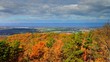 Spectacular timelapse of fall Foliage landscape in Pennsylvania