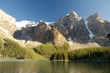 Mountains over Moraine Lake