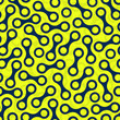 Seamless pattern with chain link