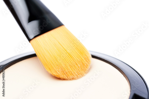 Photo: foundation and makeup brush foundation and makeup brush
