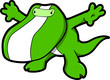 Alligator Crocodile Ninja Vector