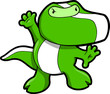 Alligator Crocodile Ninja Vector