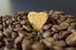 coffee beans, Pots, cinnamon on dark background