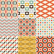 seamless retro pattern