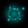 Colorful Dots Abstract Vector Background