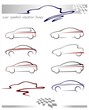 car symbols sihlouette design_2