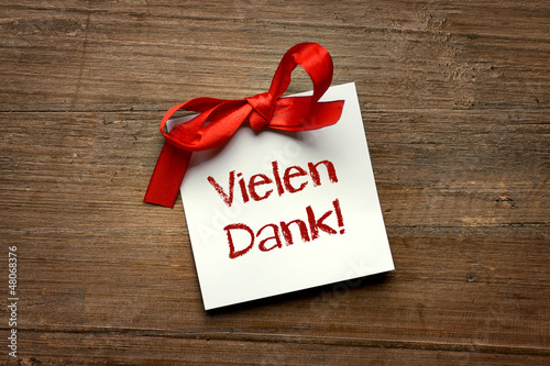 Photo: Vielen Dank! Vielen Dank!