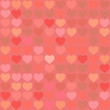 Valentine background with hearts, repetitive pattern