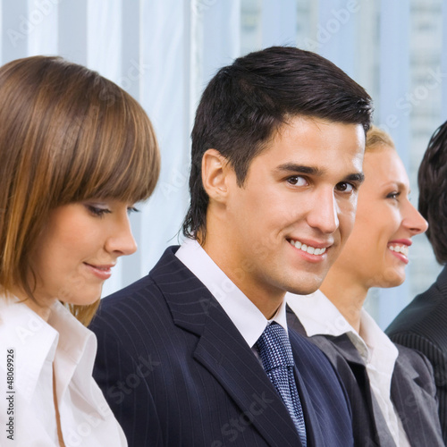 Photo: Businesspeople at meeting, seminar or training Businesspeople at meeting, seminar or training