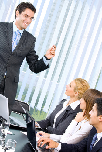 Photo: Business meeting, seminar or training Business meeting, seminar or training