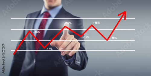 Photo: Man with Chart Man with Chart