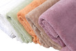 coloured towels