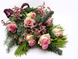 Blumen als Grabschmuck