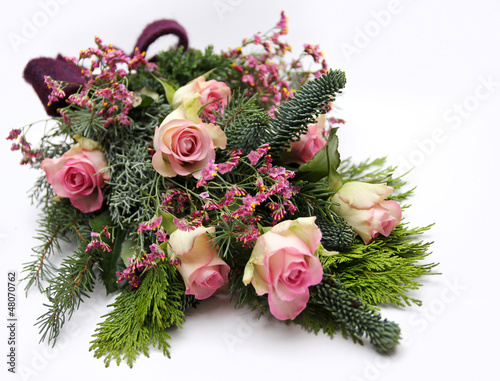 Photo: Blumen als Grabschmuck Blumen als Grabschmuck