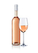 Foto: Weinflasche mit Glas Weinflasche mit Glas