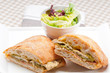 Italian ciabatta panini sandwich chicken