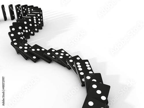 Illustration: domino domino
