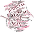 Word cloud for Judicial system of Iran